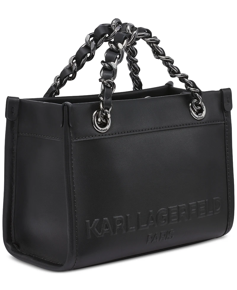 Karl Lagerfeld Paris Savoie Leather Crossbody