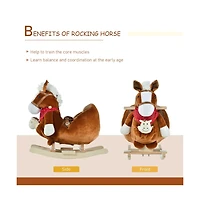 Slickblue Top Baby Rocking Horse for Kids Safe and Engaging Ride-On Toy for Young Children