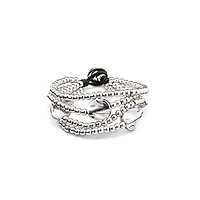 UNOde50 Sterling Silver Multi-Strand Bracelet