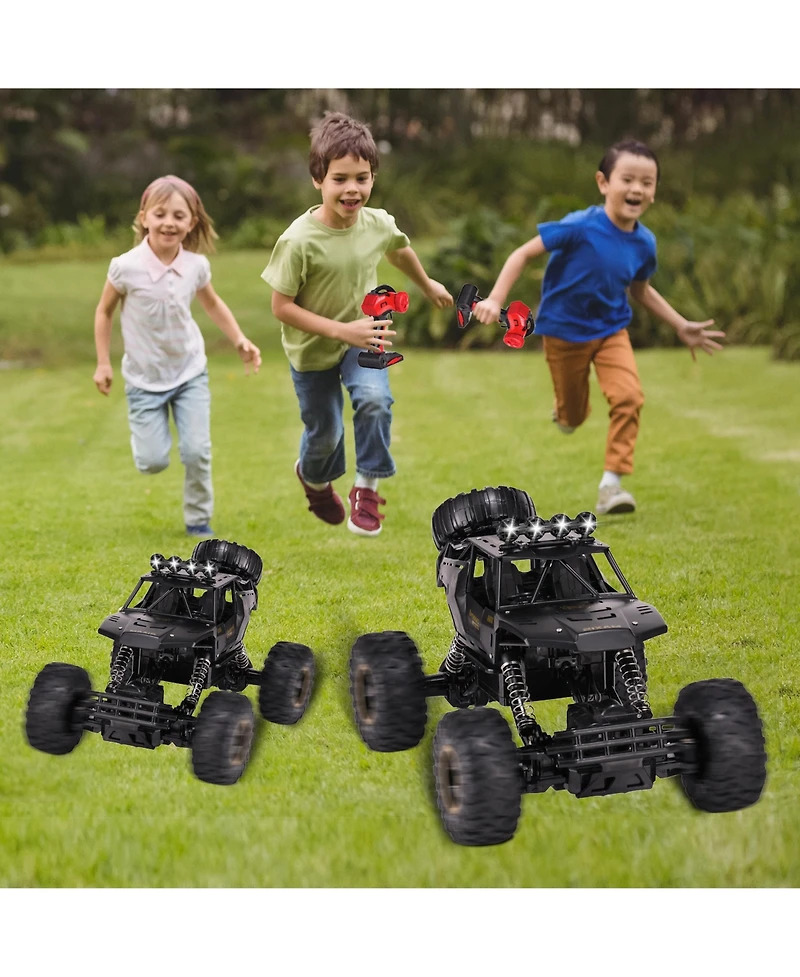 Vebreda 1:12 Scale Rc Off-Road Truck - 2.4G 4WD Dual Motor Remote Control Car
