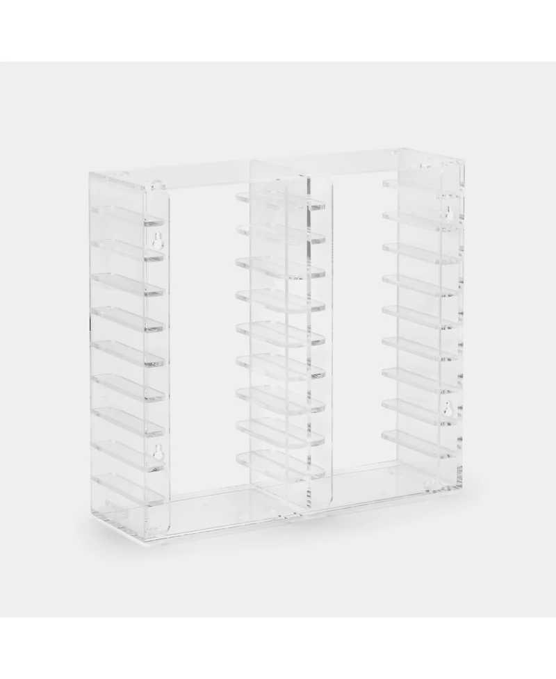 Retrospekt Acrylic Cassette Tape Storage Rack for 20 Cassettes