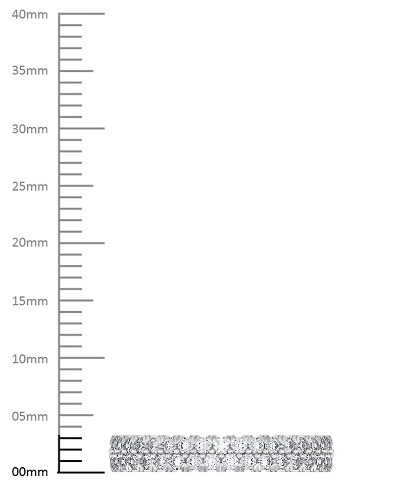 Diamond Eternity Ring (1 ct. t.w.) Platinum, 14k White Gold, or Rose Gold