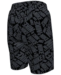 Nike Big Boys 7" Tossed Block Volley Swim Shorts