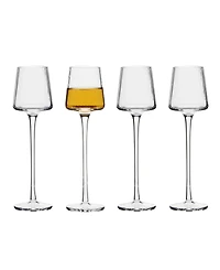 Anton Studio Designs Empire Clear Cordial Glasses, Set of 4