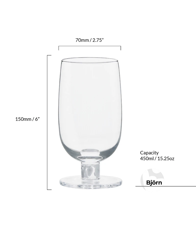 Anton Studio Designs Bjorn Highball Tumblers, Set of 2