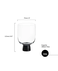 Anton Studio Designs Oslo Double Old Fashioned Tumblers, Set of 2