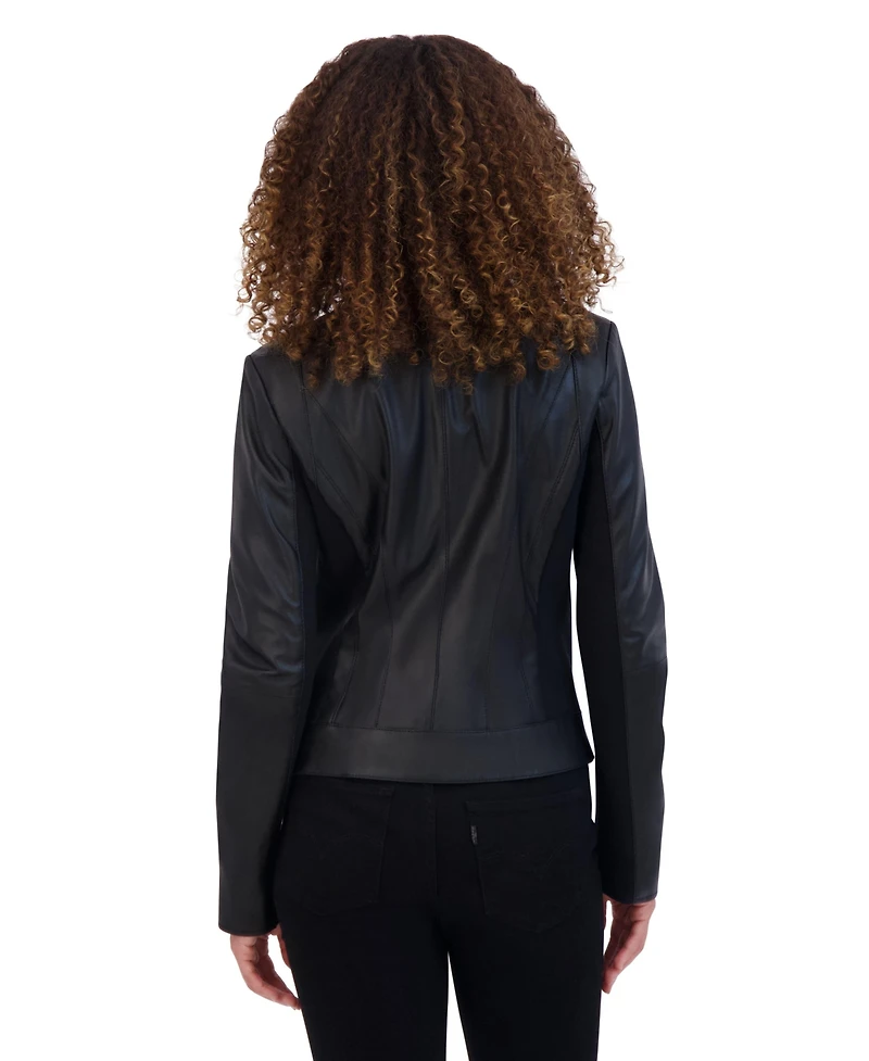 Andrew Marc Women's Messina Lightweight Leather Jacket