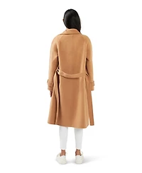 Belle & Bloom Women's Shore To Belted Wool Coat