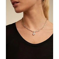 UNOde50 Metal Alloy Short Elongated Links Chain