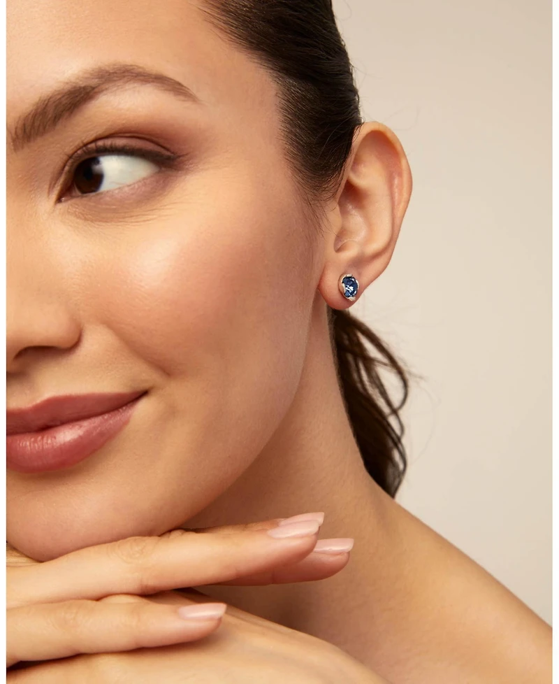 UNOde50 Metal Alloy and Faceted Crystal Earrings