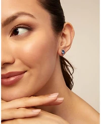 UNOde50 Metal Alloy and Faceted Crystal Earrings