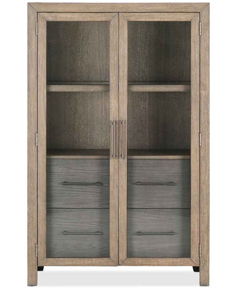 Portmore Bar Cabinet (with soft close drawers), Created for Macy's