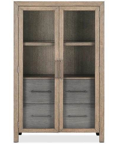 Portmore Bar Cabinet (with soft close drawers), Created for Macy's