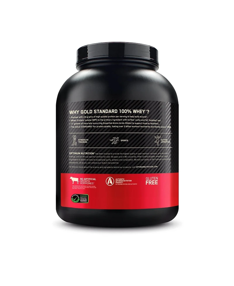 Optimum Nutrition Optimum Nutrition, Gold Standard 100% Whey Protein Powder, 5 lb