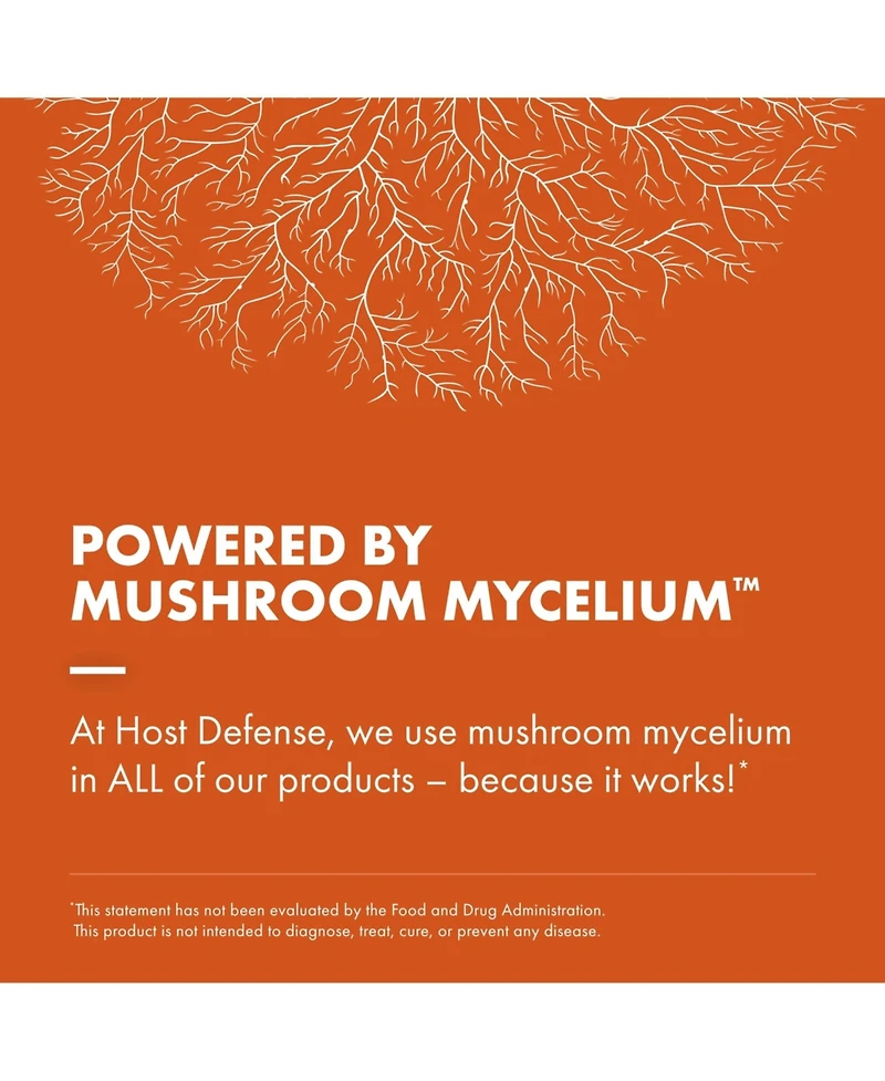 Host Defense Breathe Powder - Immune & Respiratory Support Mushroom Supplement