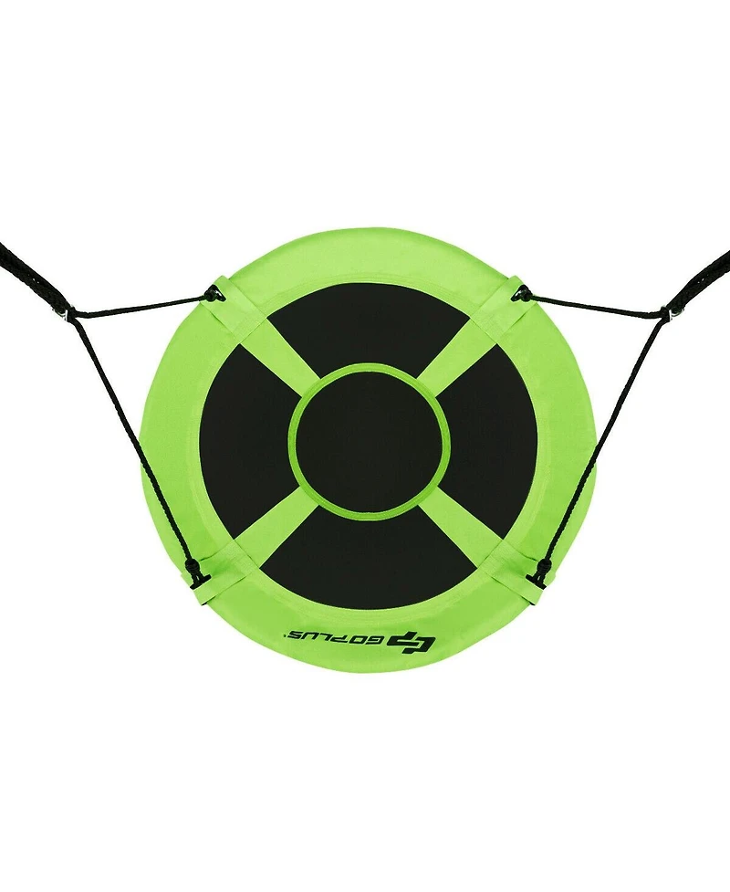 Sugift 40 Inch Flying Saucer Tree Swing Indoor Outdoor Play Set