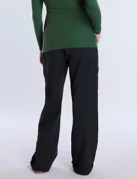 Motherhood Maternity Under the Belly Utility Cargo Relaxed Fit Pant
