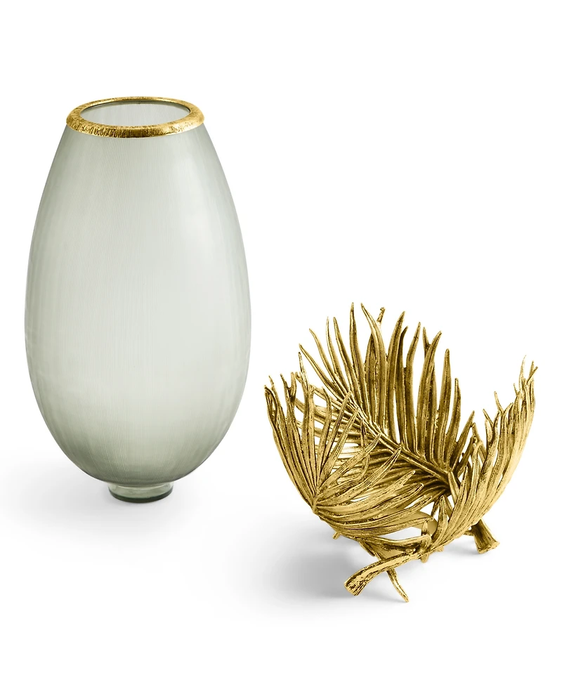 Michael Aram Palm Medium Glass Vase