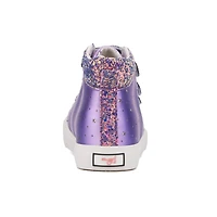 Olivia Miller Girls Rain Bow High Top Sneaker