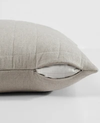 Calvin Klein Melange Flannel Sham Pair