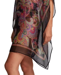 Lauren Ralph Lauren Women's Parder Poncho Swim Cover-Up