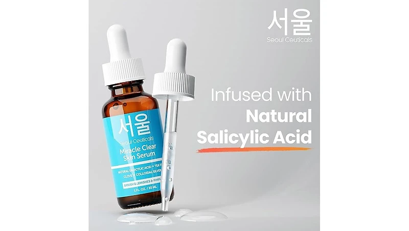 Seoul Ceuticals Korean Skin Care Miracle Clear Acne Serum K Beauty Skincare