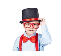 Dress Up America Kids Tuxedo Top Hat