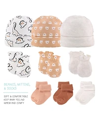 The Peanutshell Baby Boys Newborn Tiny Dino 16-Piece Layette Gift Set