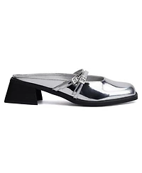 Olivia Miller Women's Aquarius Mule Sandals