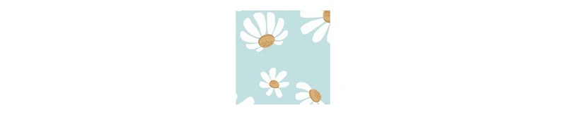 The Peanutshell Daisy Dreams 3-Pack Fitted Playard Sheets