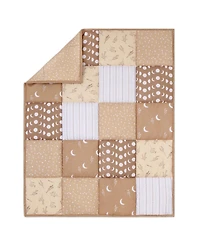 The Peanutshell Crib Bedding Set for Baby Boys and for Baby Girls, Boho Celestial, 3 Pieces