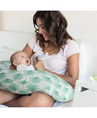 The Peanutshell Nursing Pillow for Breastfeeding, Breast Feeding Pillows for Babies, New Baby Essentials, Boho Botanical