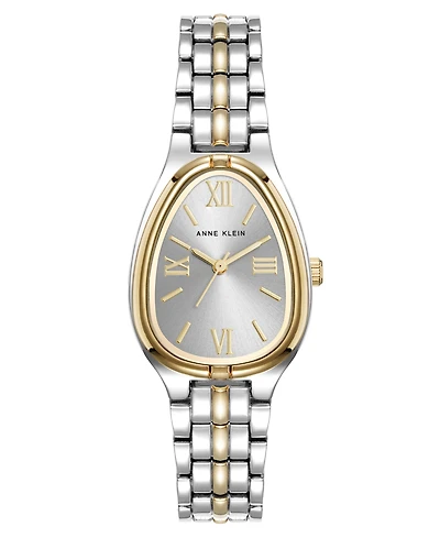 Anne Klein Women's Quartz Vintage Two-Tone Alloy Metal Watch, 25mm