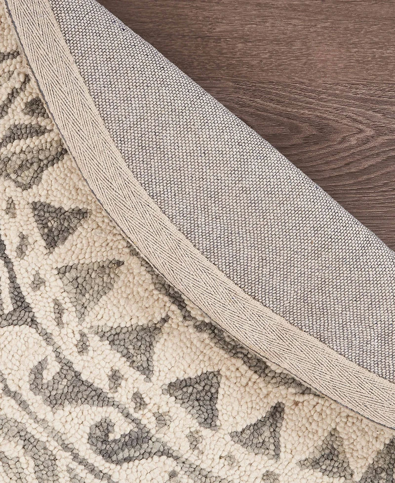 Lr Home Radiance Rdc-087 4' x 4' Round Area Rug