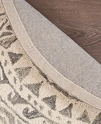 Lr Home Radiance Rdc-087 4' x 4' Round Area Rug
