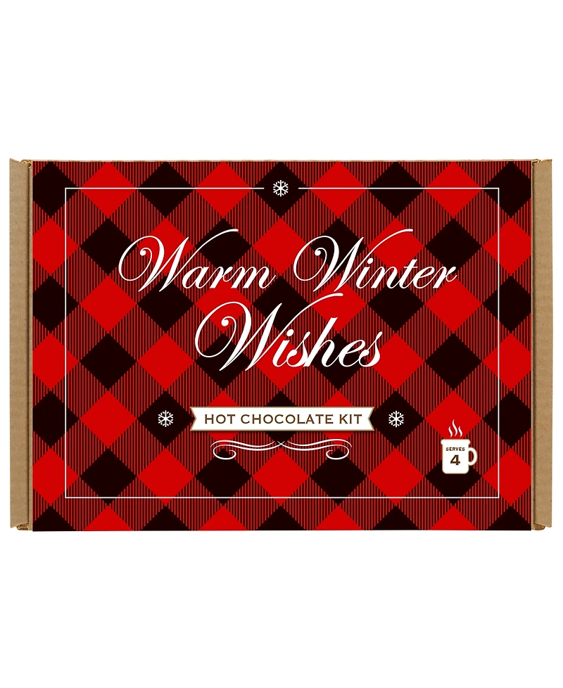 SnackBoxPros Warm Winter Wishes Hot Chocolate Kit, 20 pieces