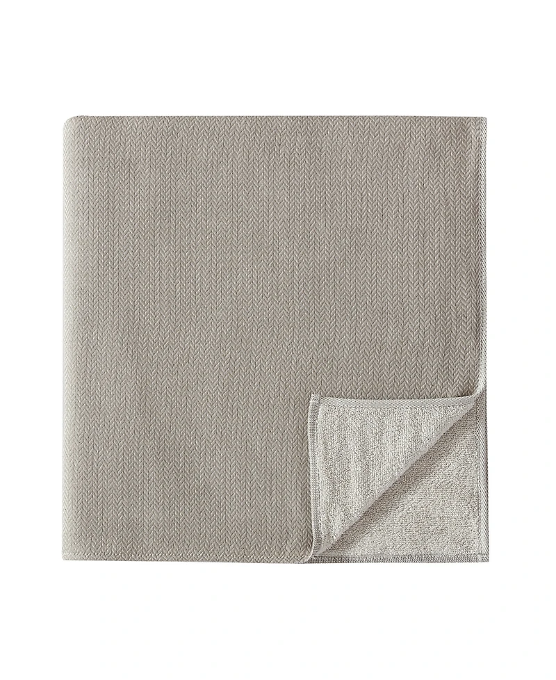 Uchino Natural Dyed Cotton Hand Towel, 30" x 13"