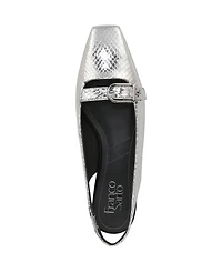 Franco Sarto Women's Carana Pointed Toe Slingback Flats