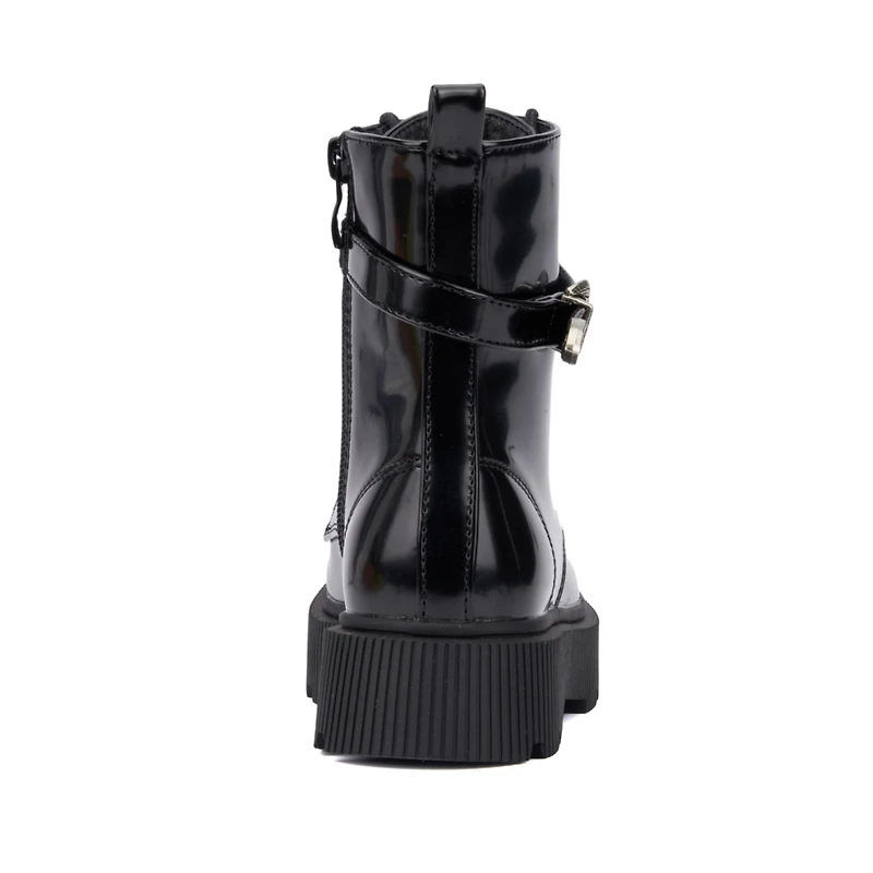 Olivia Miller Little Girls Dipper Combat Boots