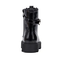 Olivia Miller Little Girls Dipper Combat Boots