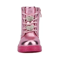 Olivia Miller Little Girls Space Case Combat Boots