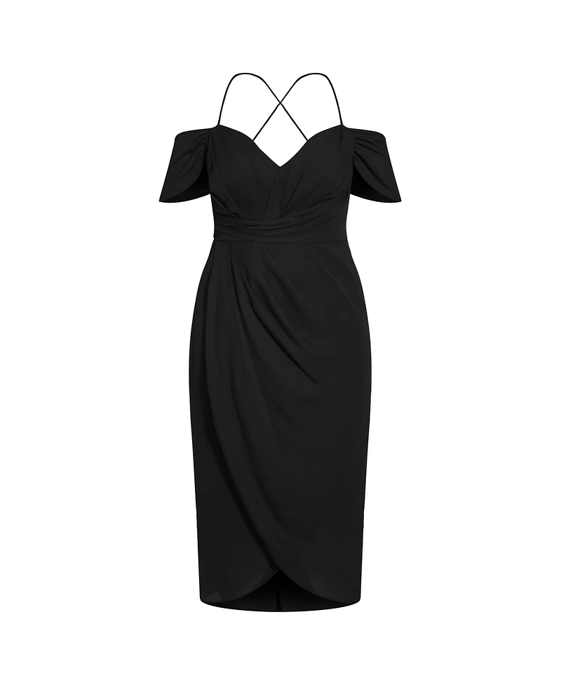 City Chic Women's Entwine Maxi Dress