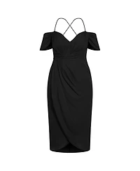 City Chic Women's Entwine Maxi Dress
