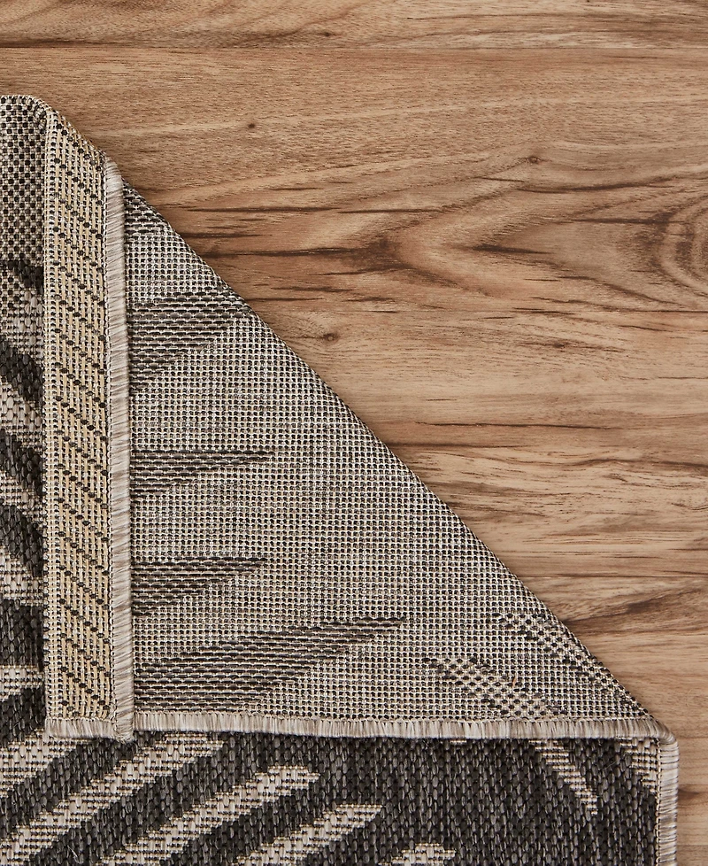 Closeout! Lr Home Nassau NASS810A 7'9" x 9'5" Outdoor Area Rug