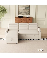 Streamdale Convertible Sofa Bed with Storage