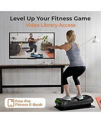 LifePro Rumblex 4D Vibration Plate – Triple Motor, 3D/4D Vibration for Whole Body Fitness at Home