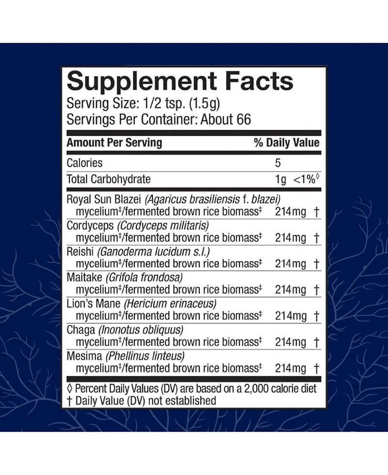 Host Defense Stamets 7 Mushroom Powder