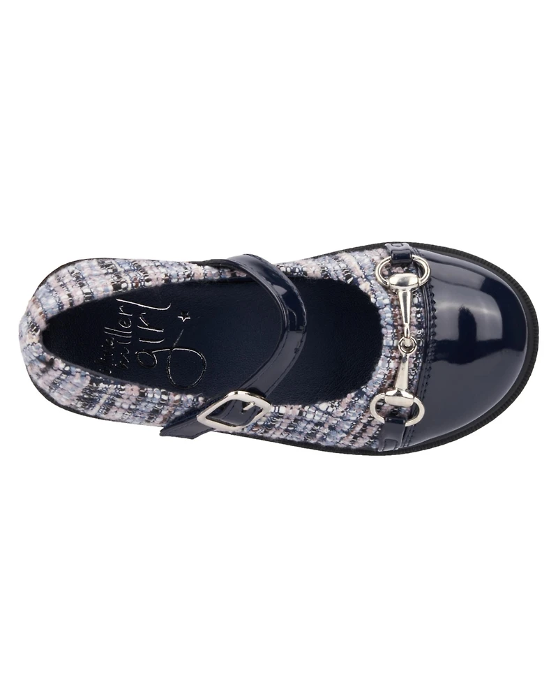 Olivia Miller Big Girls Clear Skyz Maryjane Flats