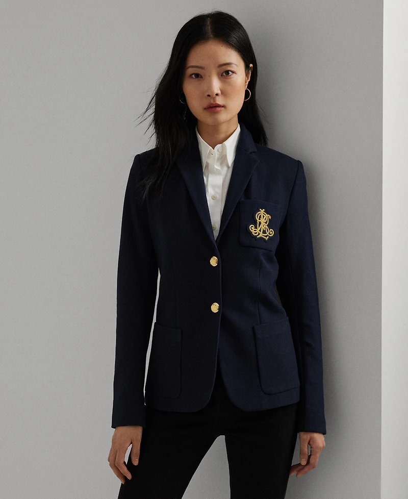 Lauren Ralph Petite Bullion Jacquard Blazer