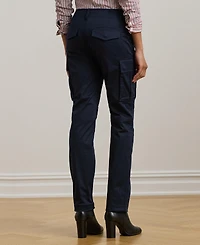 Lauren Ralph Women's Cotton Sateen Cargo Pant